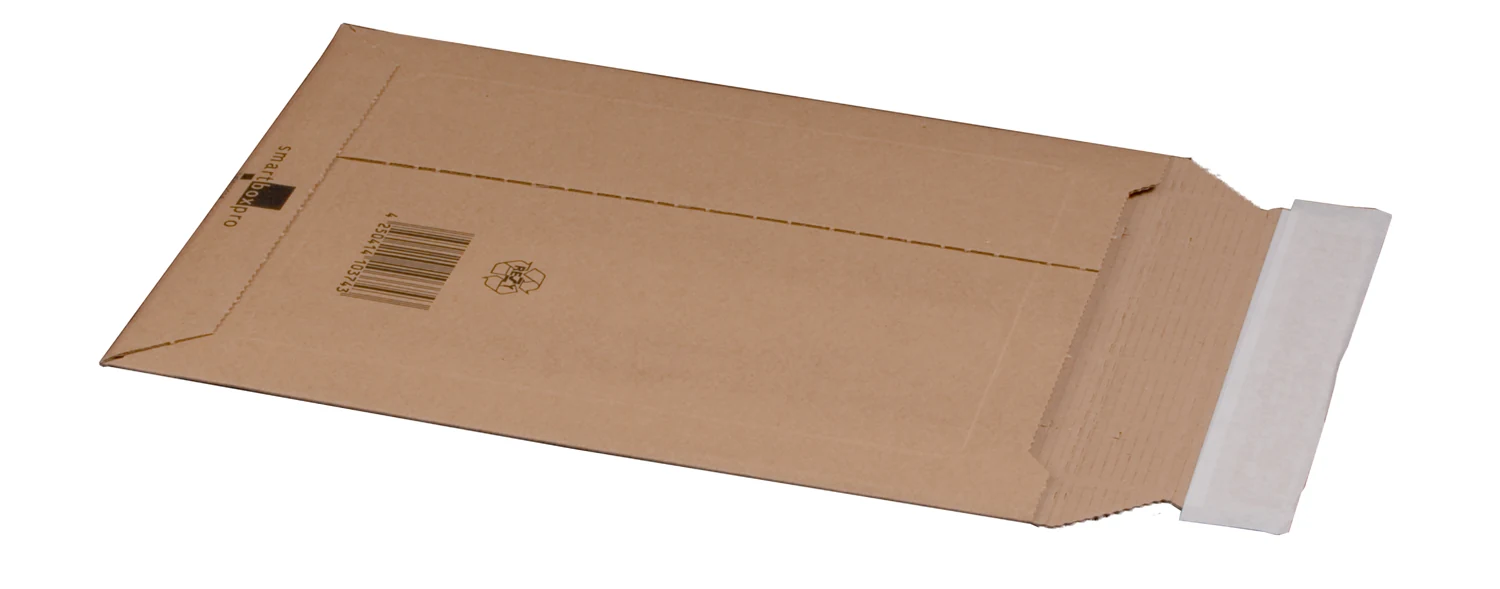 Versandtasche aus Wellpappe A4, 210x292x-50mm – Produktabbildung 1