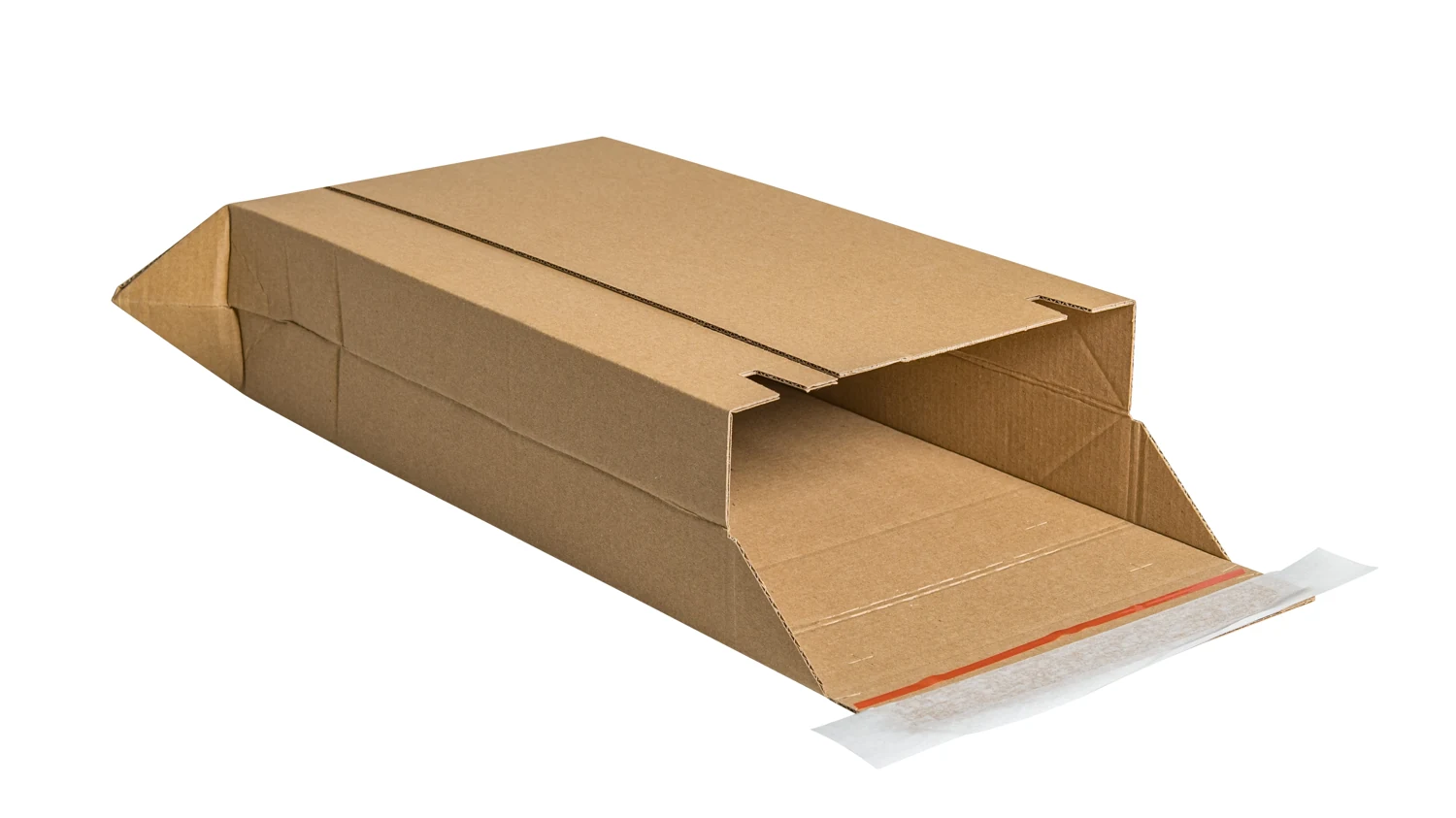 Versandtasche aus Wellpappe, A4+, 246x346x-76mm – Produktabbildung 1